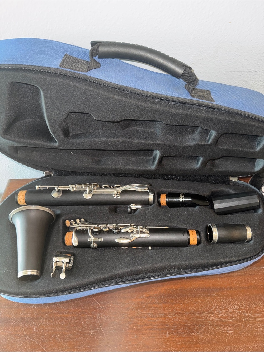 First Act Student Clarinet in Original Case -A Key on Front Has Been Fixed